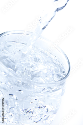 Fresh Clear Water in a glass