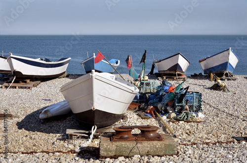 Fishing port of Yport in France photo