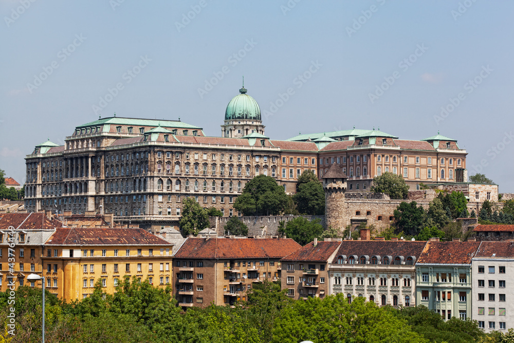 Europe, Hungary, Budapest, Castle Hill and Castle
