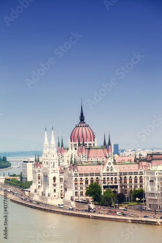 Hungary, Budapest, view of Sacred Stephane's basilica