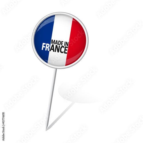 Pin rund - MADE IN FRANCE