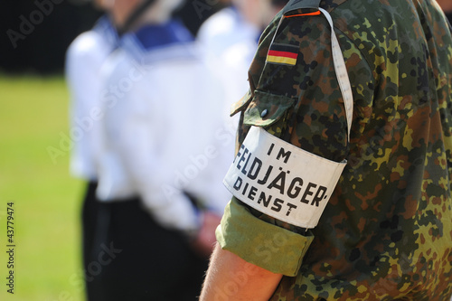 Obraz na płótnie Feldjäger Bundeswehr