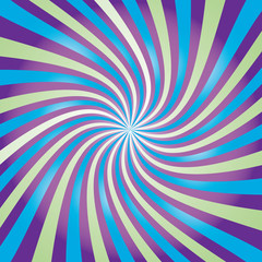Fototapete Psychedelisch Bunte Lichtstrahlen abstrakte Komposition  © skiny25