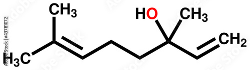 Linalool, a compound with pleasant floral scent