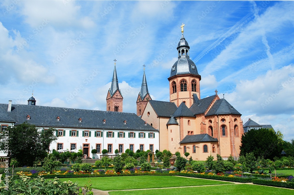 Basilika und Benediktinerabtei in Seligenstadt