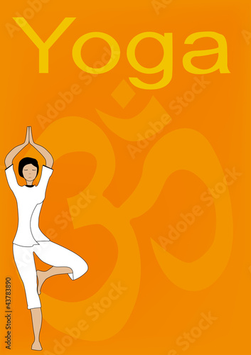 Yoga Tree Asana Poster