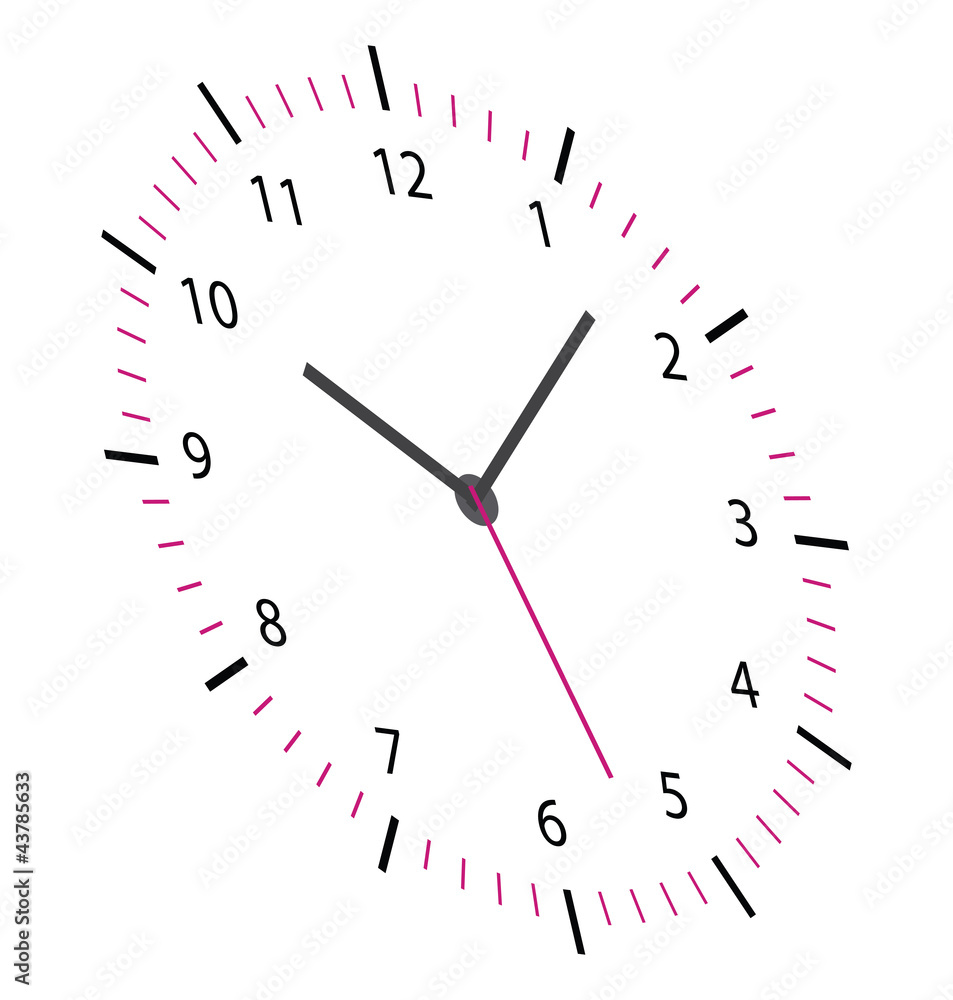 orologio Stock Vector | Adobe Stock