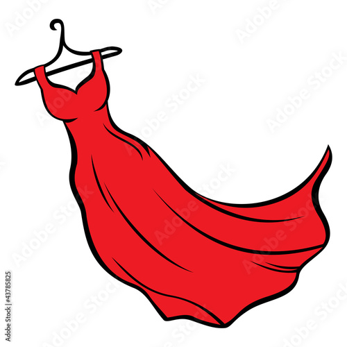 Red dress