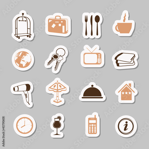 hotel stickers