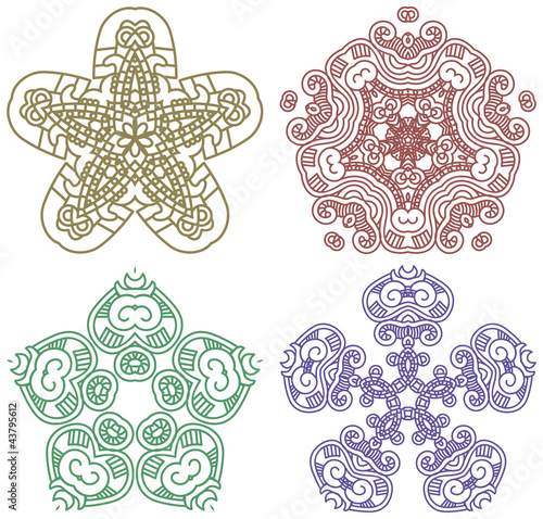 Ornamental ethnicity pattern