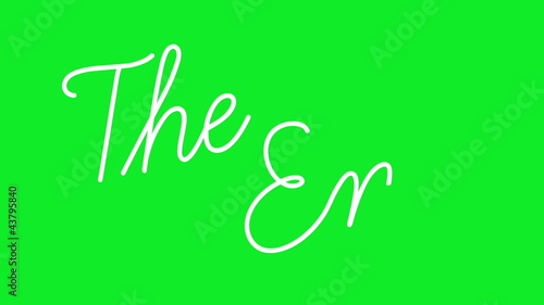 The words 