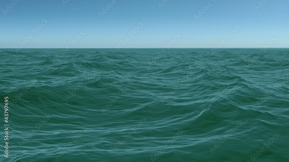 Waving ocean in Full HD Waving ocean in Full HD