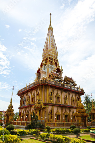 Pagoda in Wat Chalong or Ch...