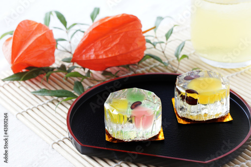 Japanese sweets photo