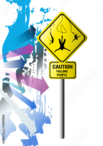 bungy jump vektor