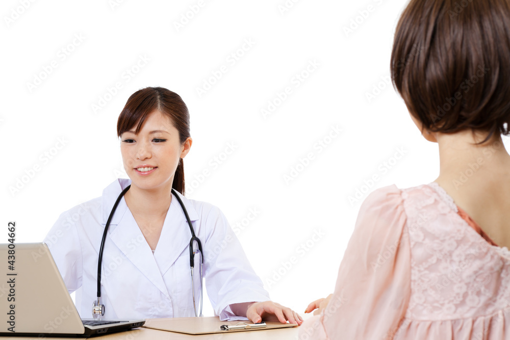 Beautiful young hospital staff. Portrait of asian. Beautiful young hospital staff. Portrait of asian.