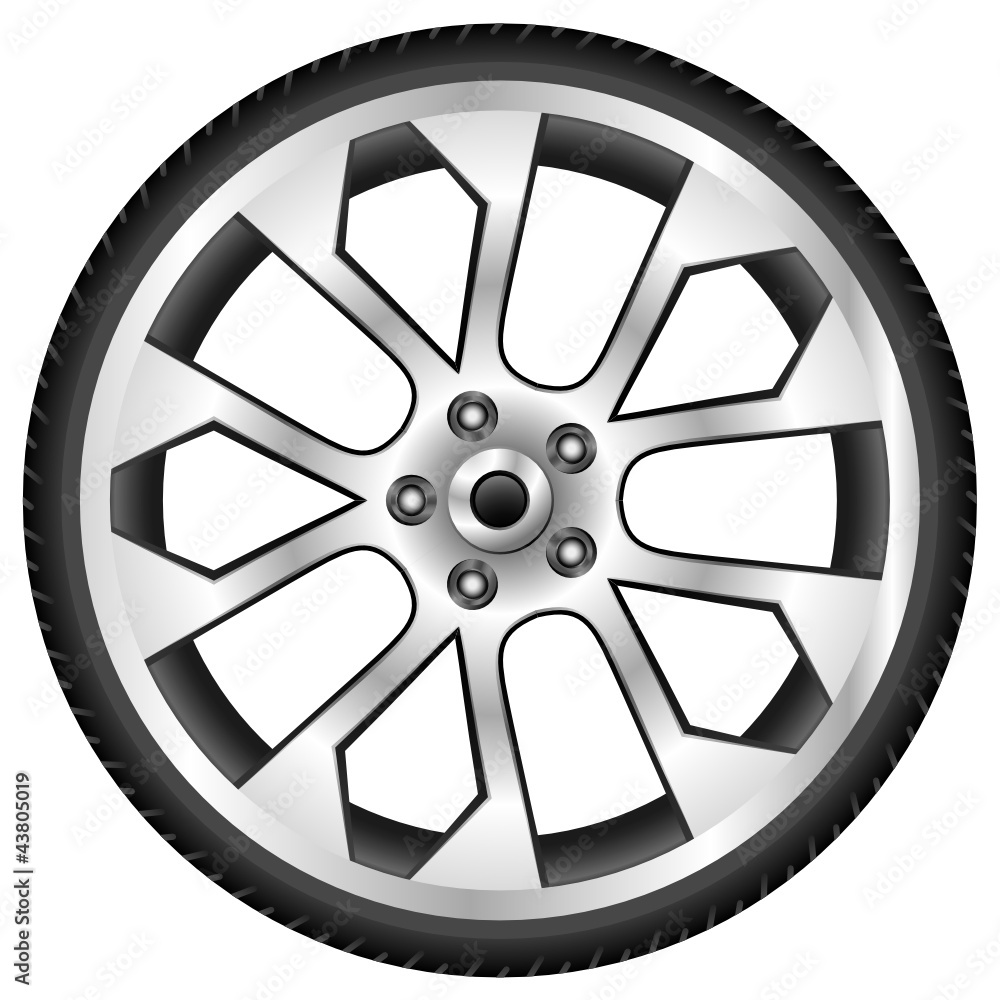 Obraz premium Alufelge August 2012