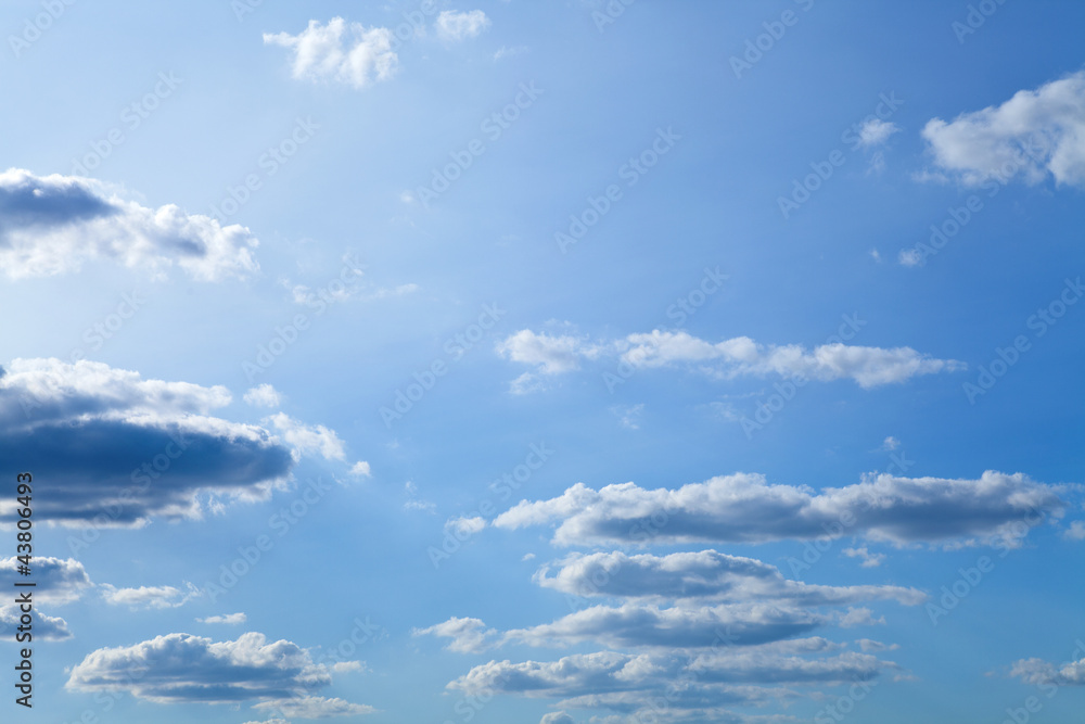 sky in summer weather