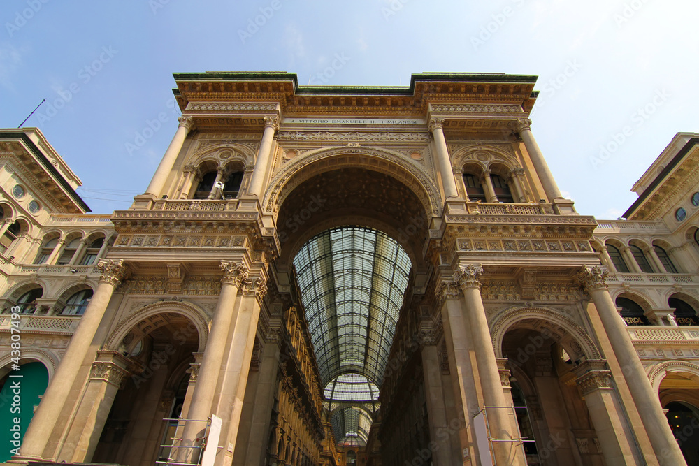 Gallerie von Vittorio Emanuele in Mailand