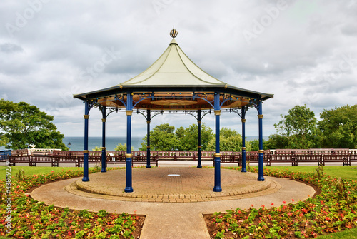 Ornamental English bandstand