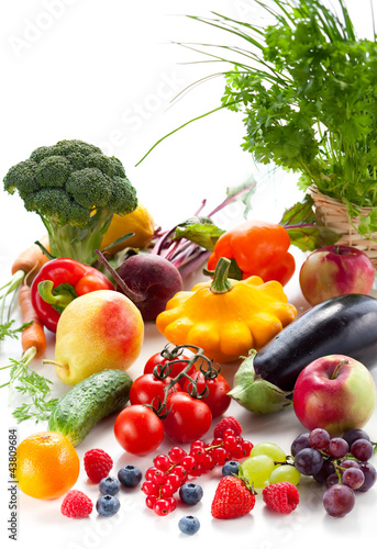 vegetables,fruits and berries