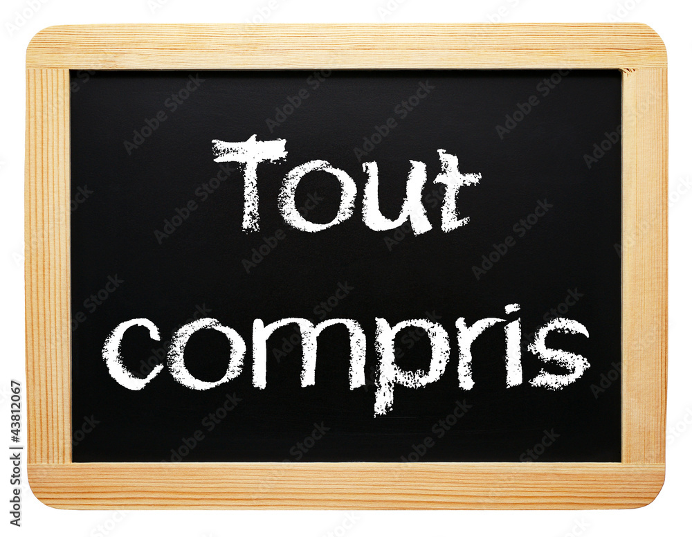 Fototapeta premium Tout compris