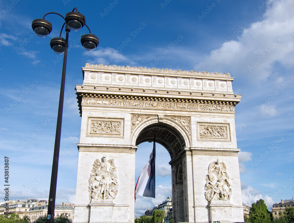 Fototapeta premium Arc de Triomphe, Paris