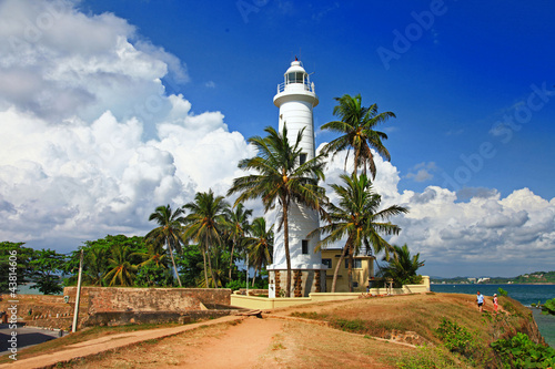 Obraz na plátně travel in Sri lanla, Galle, lighthouse