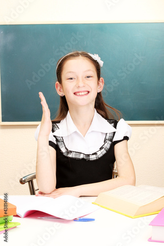 beautiful little schoolgirl...