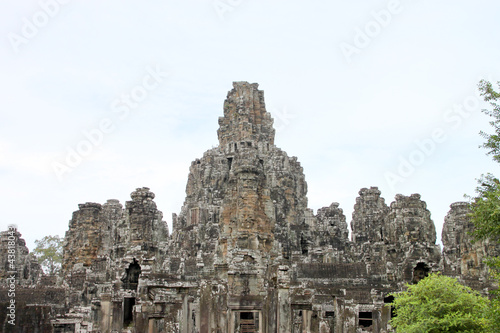 Prasat Bayon  Angkor Thom  Khmer Republic