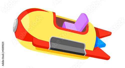 vector icon amusement park ride