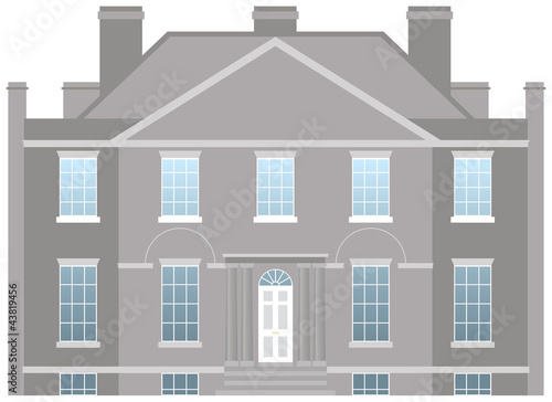 Big country house, family home