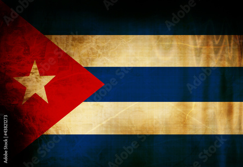 Photography Cuban flag