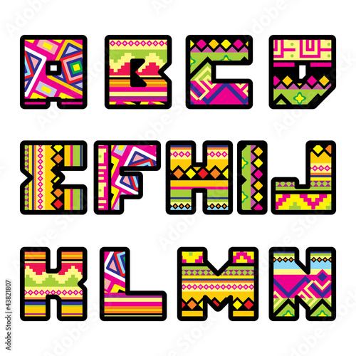 mexican alphabet (part 1)