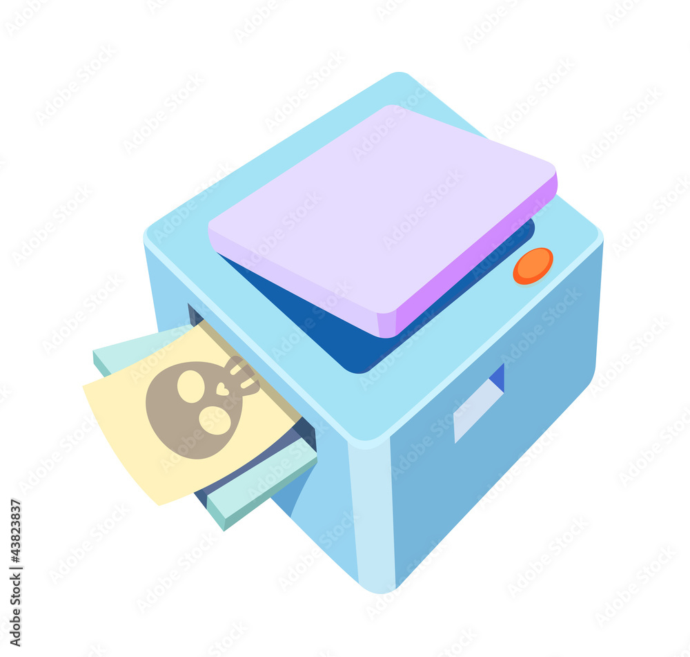 vector icon copy machine vector icon copy machine
