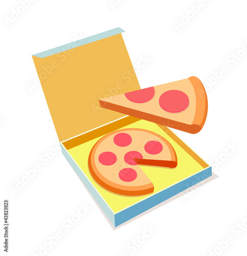vector icon pizza