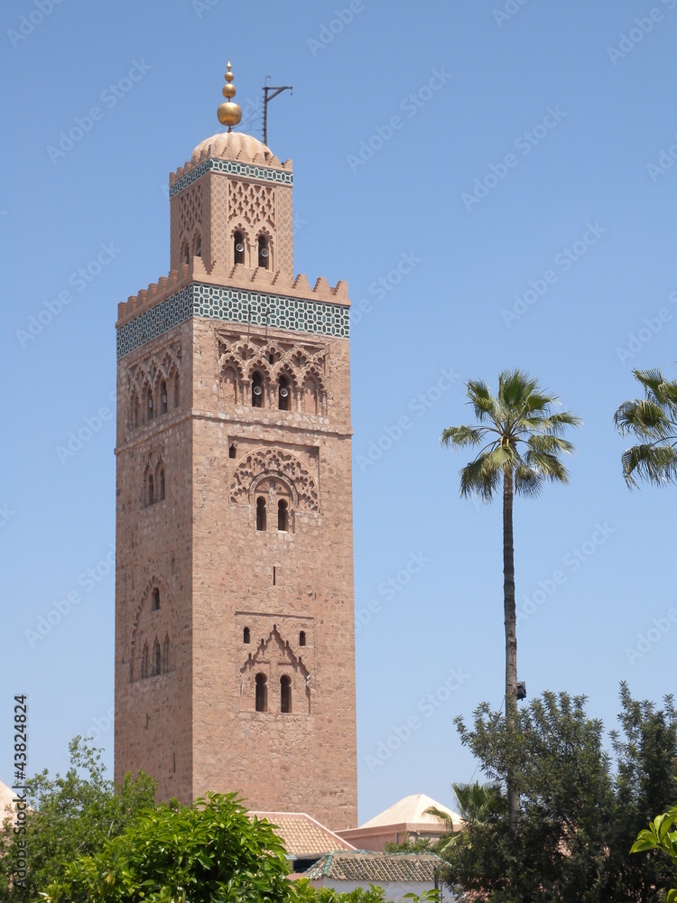 Minarett in Marrakech