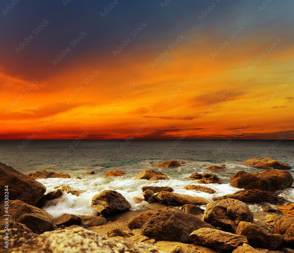 Obraz premium sunset