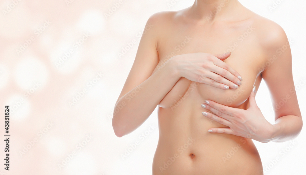 Fototapeta premium Breast palpation