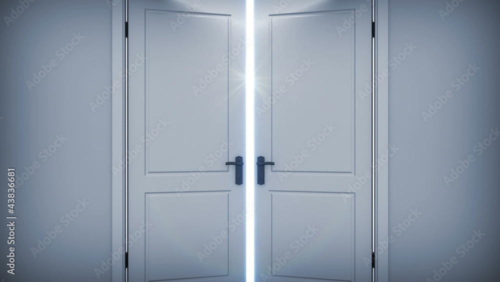 Doors opening to a bright light. Alpha Channel HD 1080 Doors opening to a bright light. Alpha Channel HD 1080