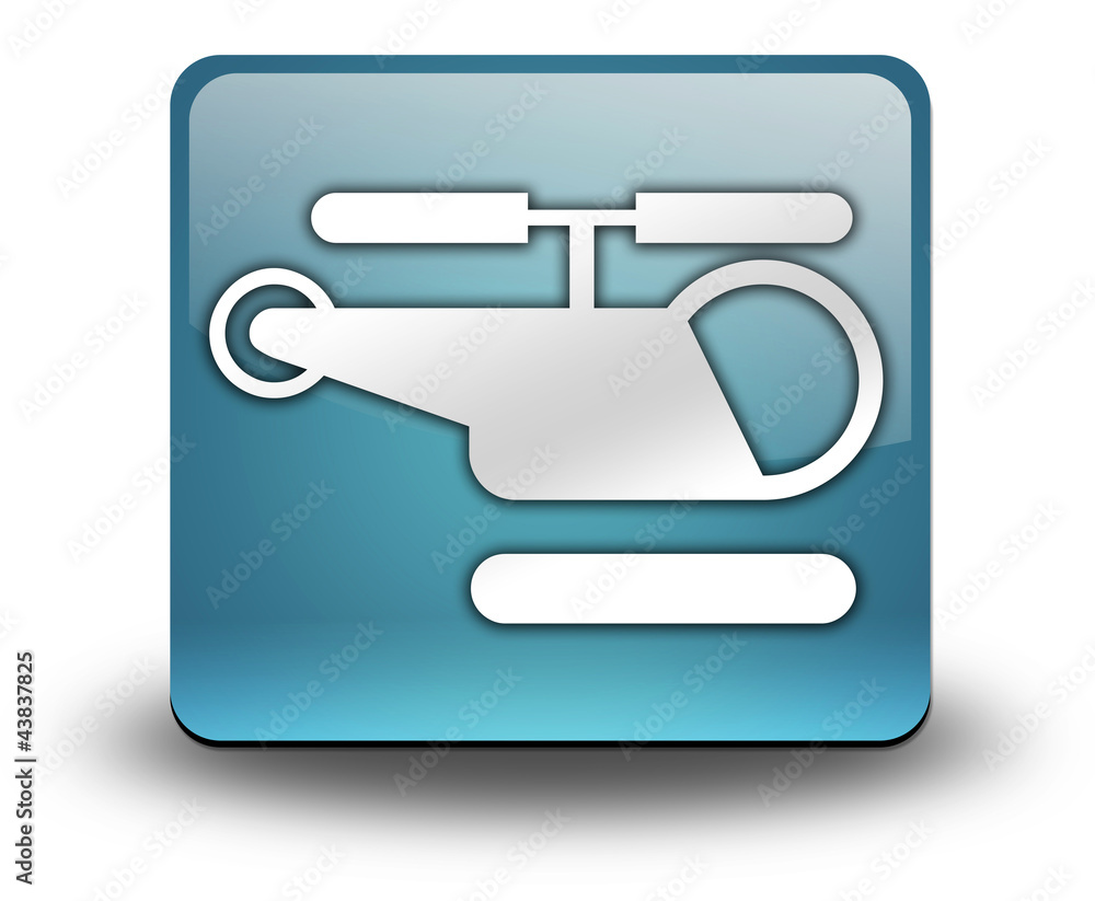 Light Blue 3D Effect Icon Light Blue 3D Effect Icon