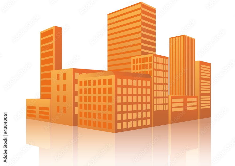 city 3d sunset city 3d sunset