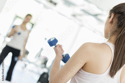 Girl in the gym © BGStock72