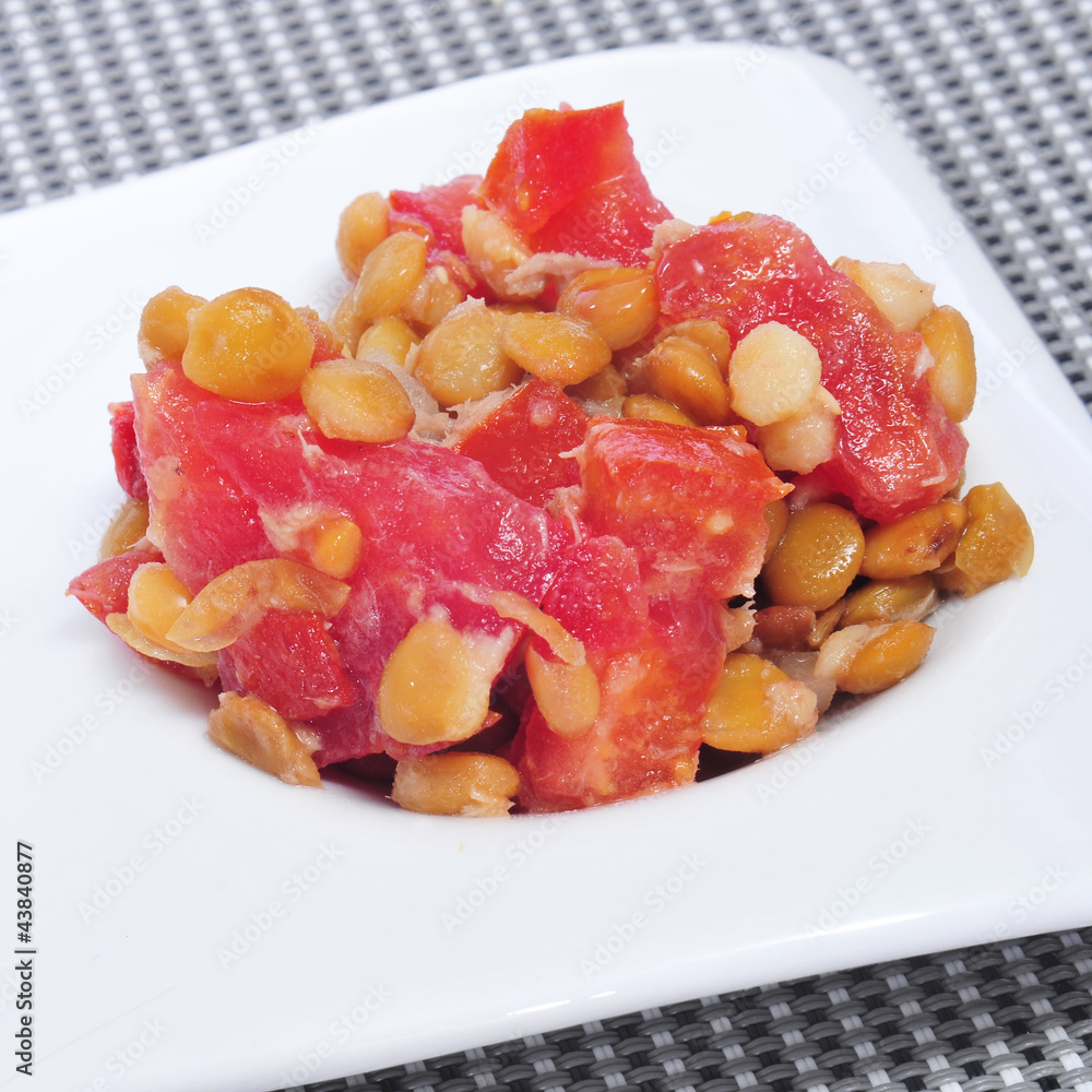 lentils salad lentils salad