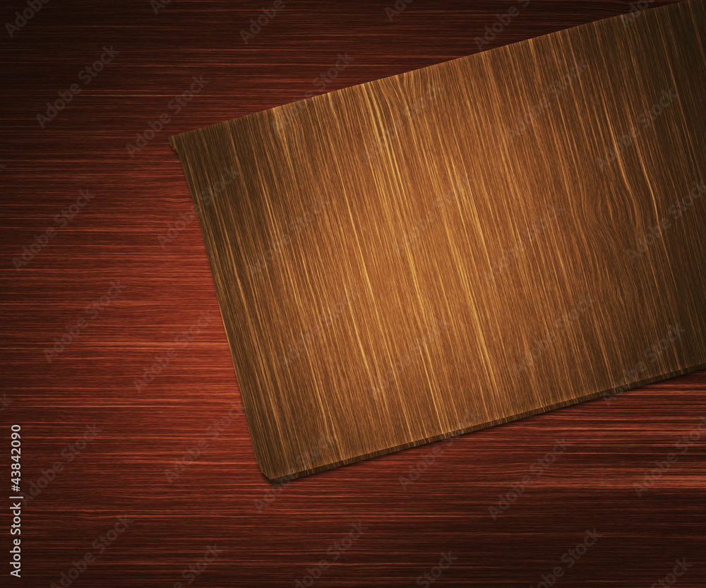 Naklejka premium Wooden Chopping Board