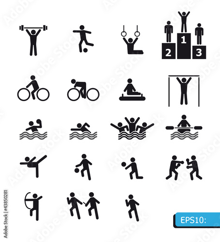icons sports vector