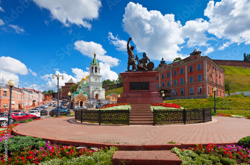 Fotografía Monument to Minin and Pozharsky at Nizhny Novgorod