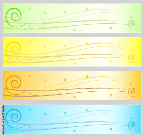Curl banners