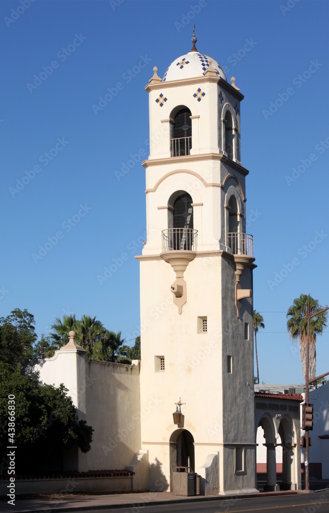 Obraz premium Ojai Post Office Tower
