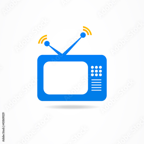 Business web signal sign TV.